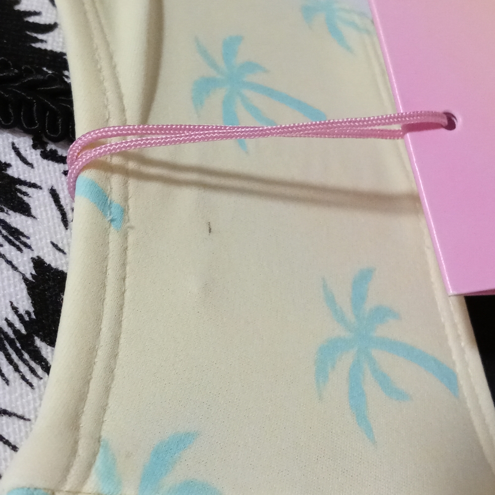 🆕 🌊Stoney Clover x Target🌊 - Yellow Palm Tree Swim Top/Bralette - Picture 8 of 8